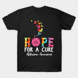 Alzheimer's awareness Hope for a Cure T-Shirt